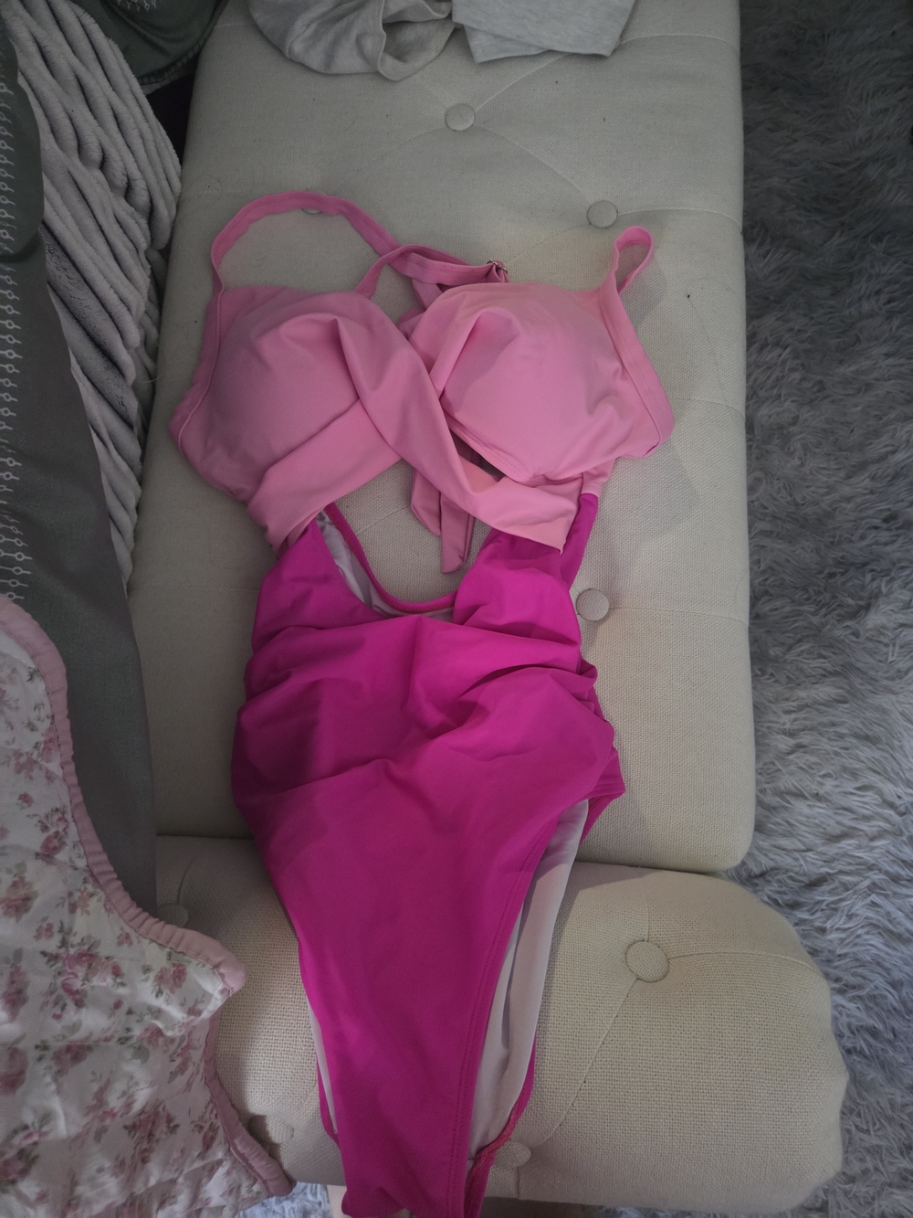 Size Small Cupshe One Piece Pink Swimsuit